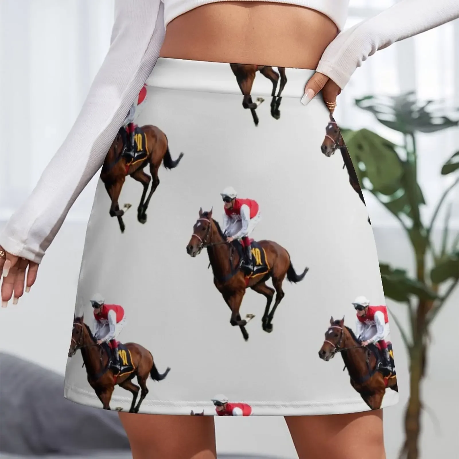 Horse Racing Mini Skirt Skirt shorts Female dress Clothing female women's golf wear summer Mini Skirt