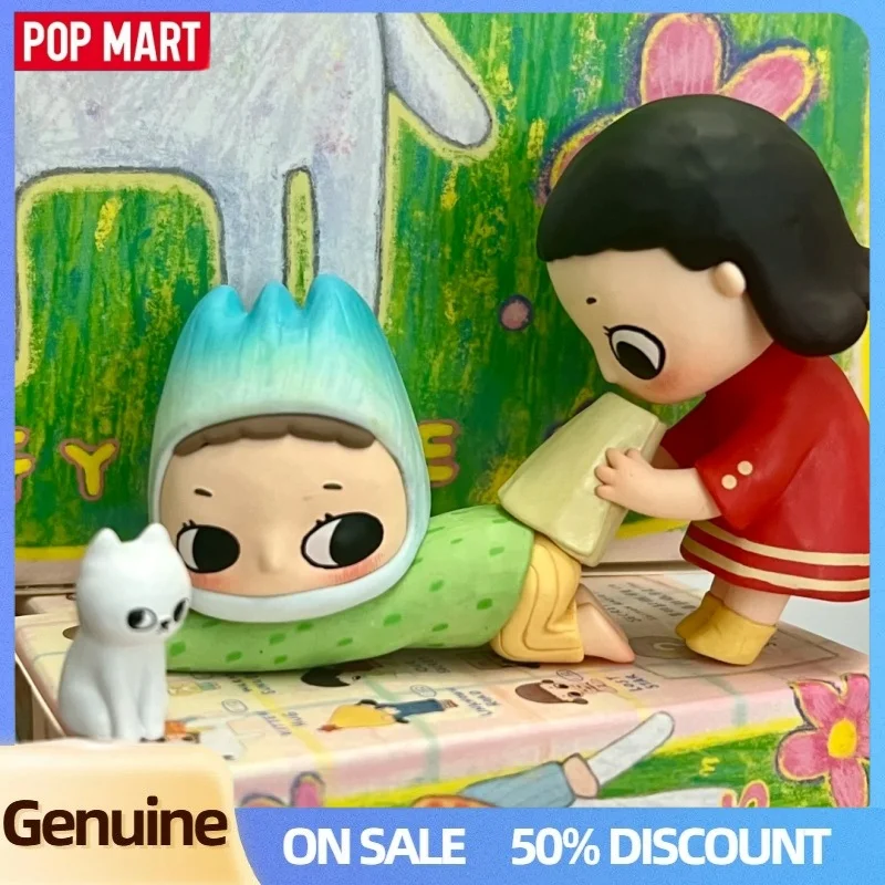 حار Popmart نيوتا رقيق الحياة سلسلة صندوق أعمى لطيف عمل بولي كلوريد الفينيل نموذج لجسم اللعب صندوق غامض سطح المكتب حلية هدية عيد ميلاد