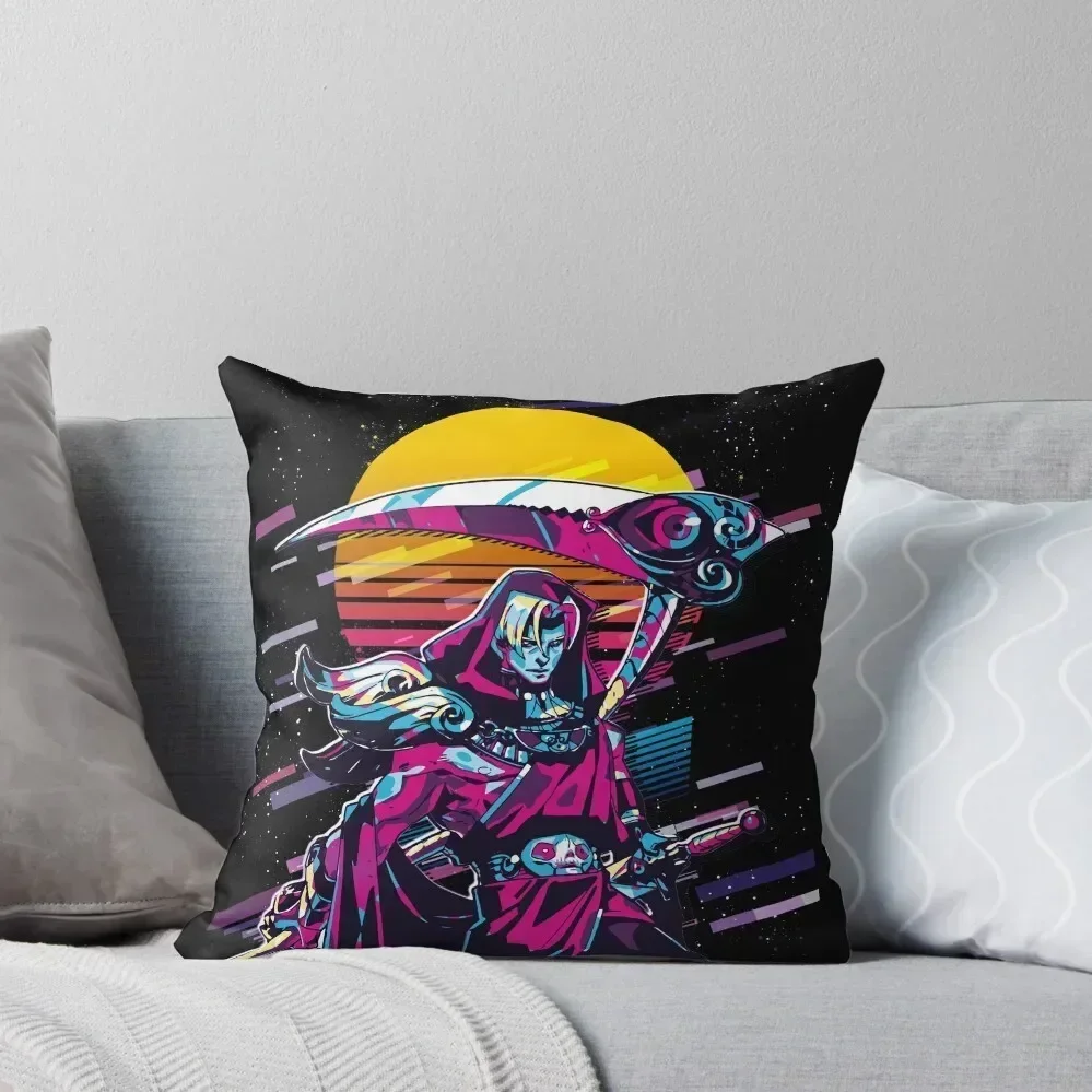 

Thanatos - Hades (80s Retro) Throw Pillow christmas decorations for home 2025 Luxury Cushion Cover Plaid Sofa pillow