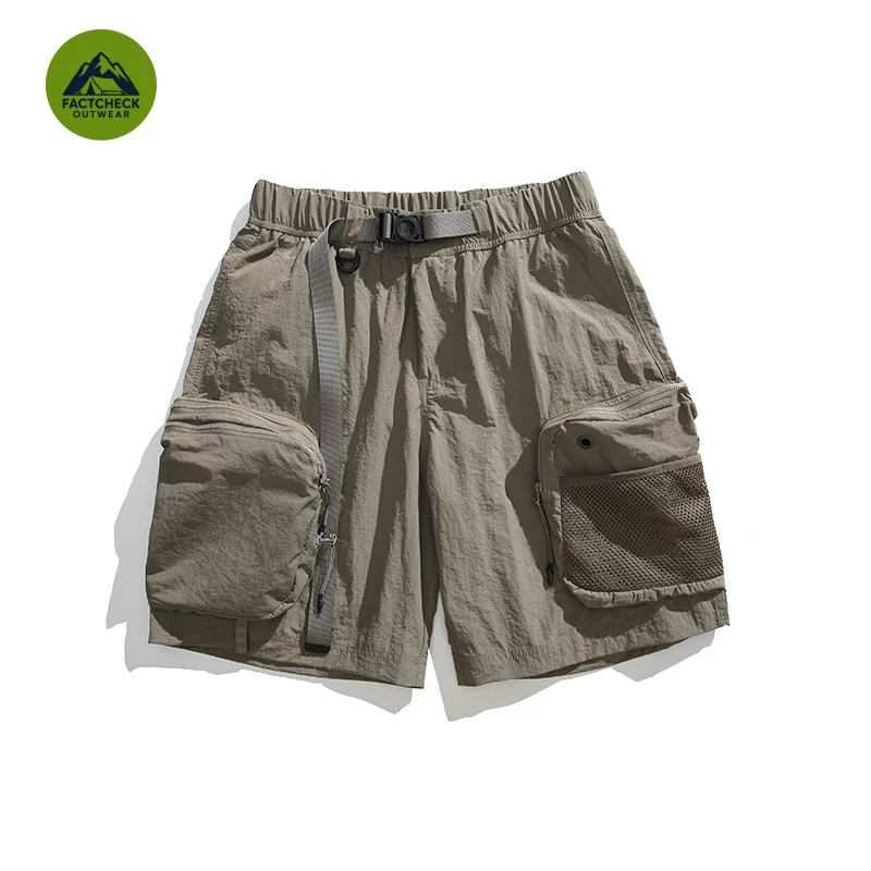 FACTCHECK EU US Size High Quality Summer Outdoor Sports Shorts Multi-Pocket Waterproof Shorts Men