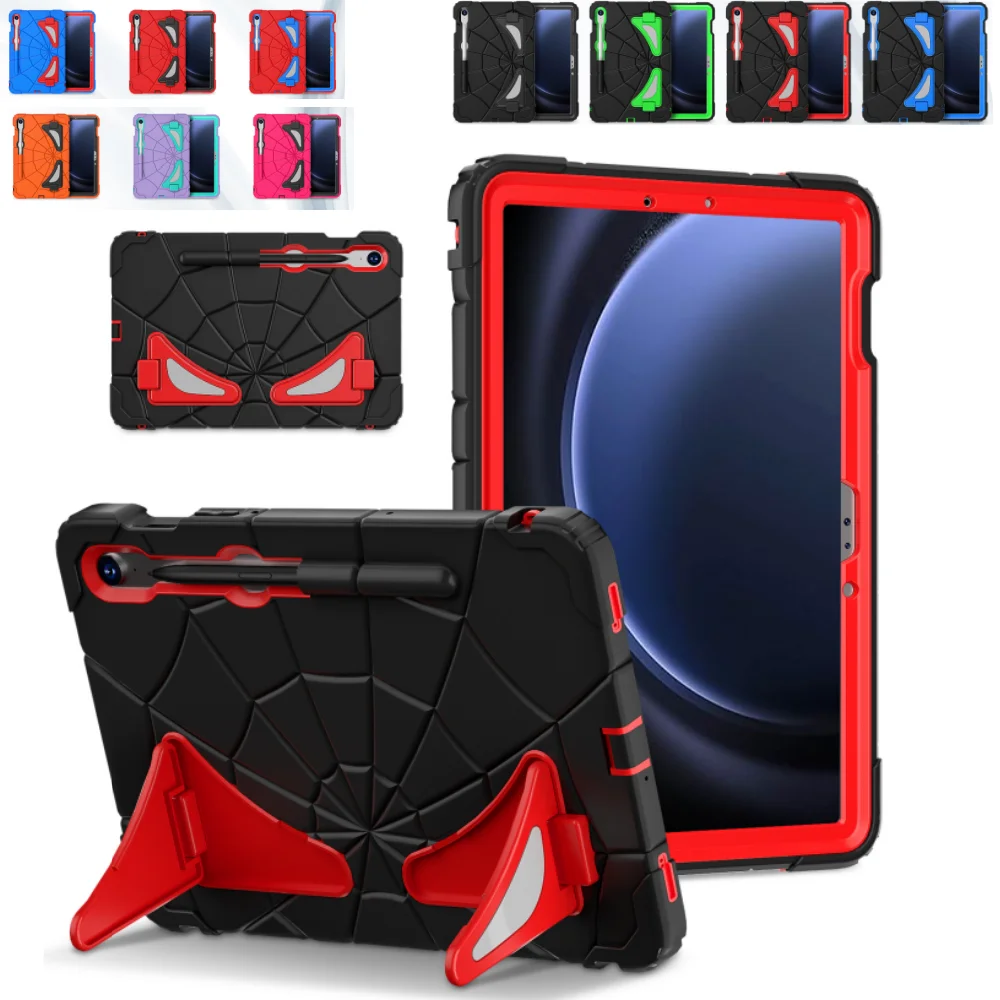 

Case for Samsung Galaxy Tab S10Lite 2025 10.9 SM-X400 S9FE X510 S10FE X520 S7 T870 S8 X700 S9 X710 11 inch Spider Stand Cover