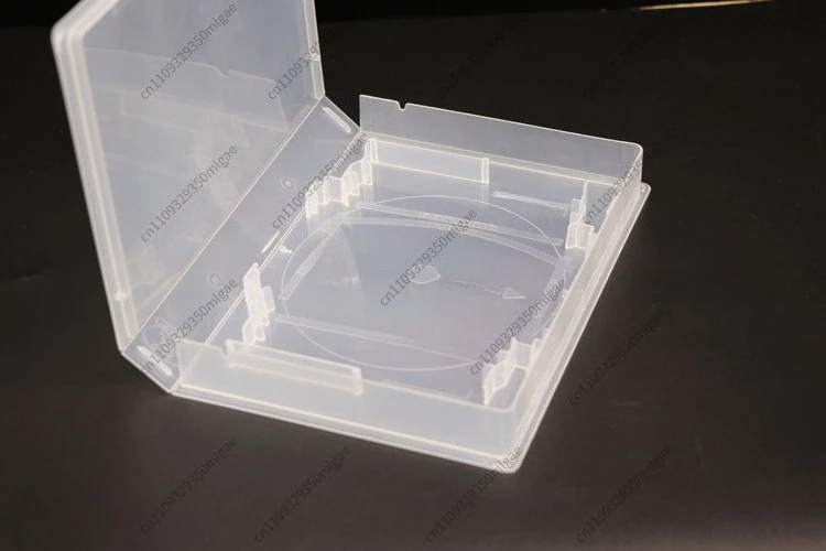10PCS Transparent CD Disc Box for GBA Game Packaging Box Game Card Optical Disc Storage PP Box