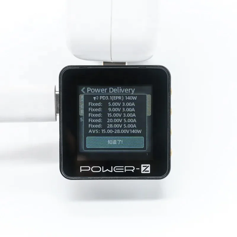 ChargerLAB for POWER-Z USB PD3.1 Protocol 48V Range Dual Type-C Tester KM002C