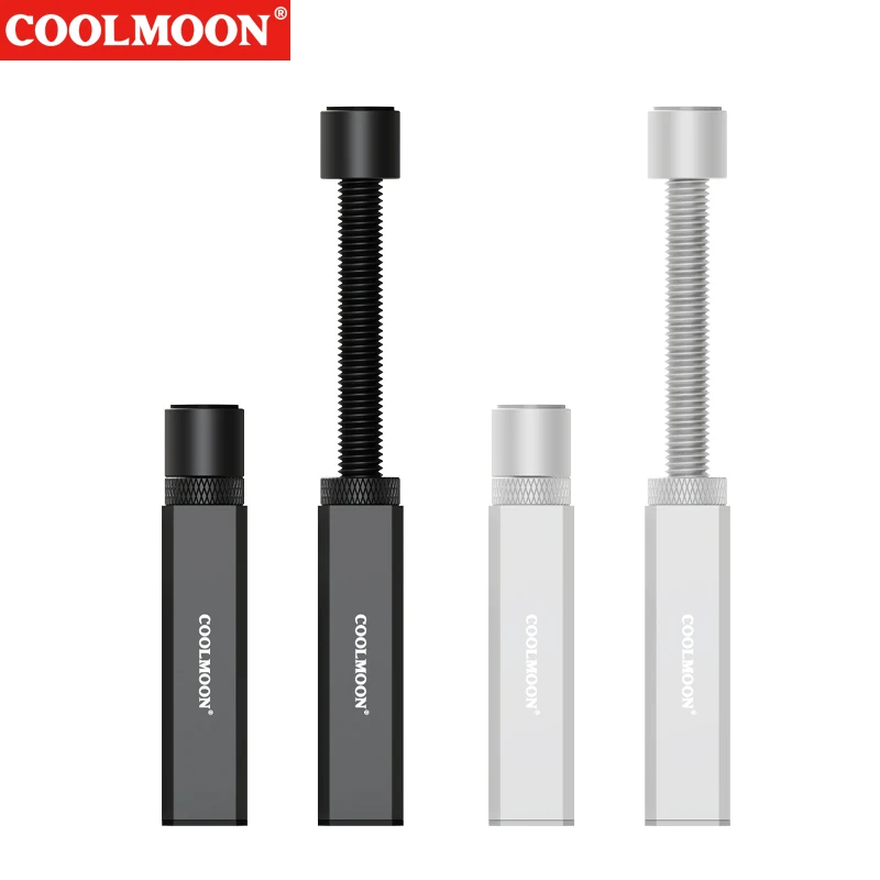 Coolmoon ตัวยึดการ์ดแสดงผลแบบเกลียวสำหรับ alas magnetik กระเป๋าเก็บบัตรวิดีโอแบบยืดหดได้ป้องกันการขีดข่วนกันลื่นสำหรับแชสซี atx/ M-ATX/ITX