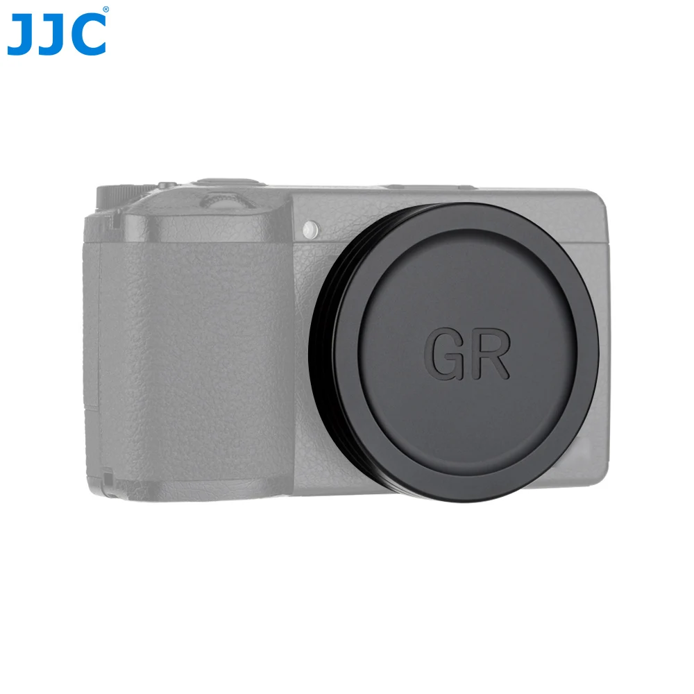 ฝาครอบเลนส์โลหะผสมอะลูมิเนียม JJC สำหรับเลนส์ Ricoh GR IV GR4 ป้องกันรอยขีดข่วน อุปกรณ์เสริมสำหรับกล้อง Ricoh GRIV