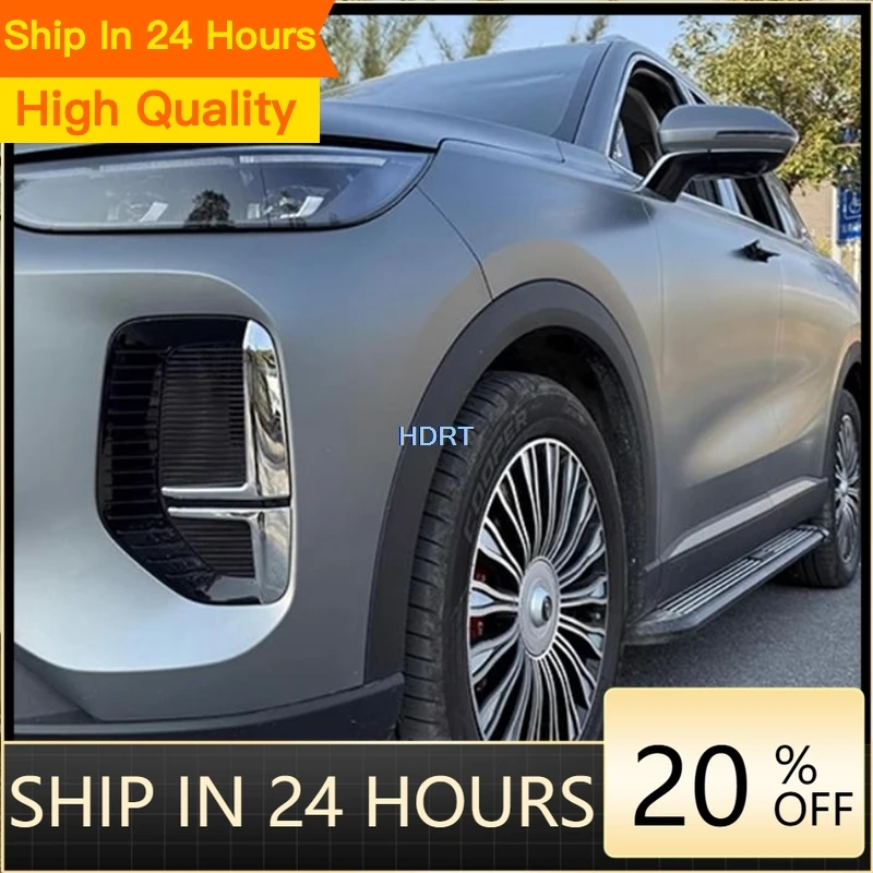 NEW Car Style Front Fog Light Cover For Chery Tiggo 8 L Jaecoo 8 J8 Tiggo 9 2024 + Daytime Running Lamp Hood Trim Frame Accessor