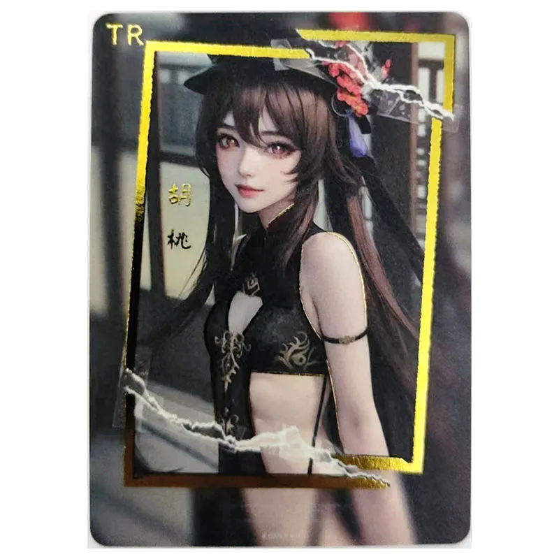 Cartes à collectionner Anime Goddess Story Rare TR, Rem, Tanza, Mona, Daki, Cynthia, Hyuga, HinMirec, CHRISTAO, jouets pour garçons, cadeau d'anniversaire