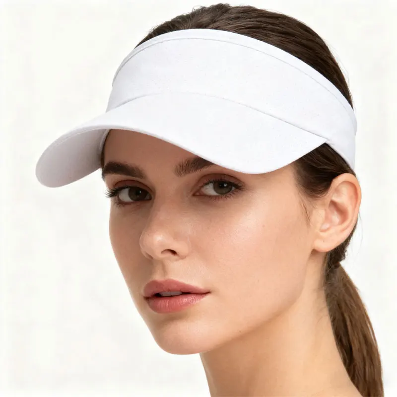New Unisex Sun Hat with Open Top, Sun Protection, Outdoor Versatile Solid Color