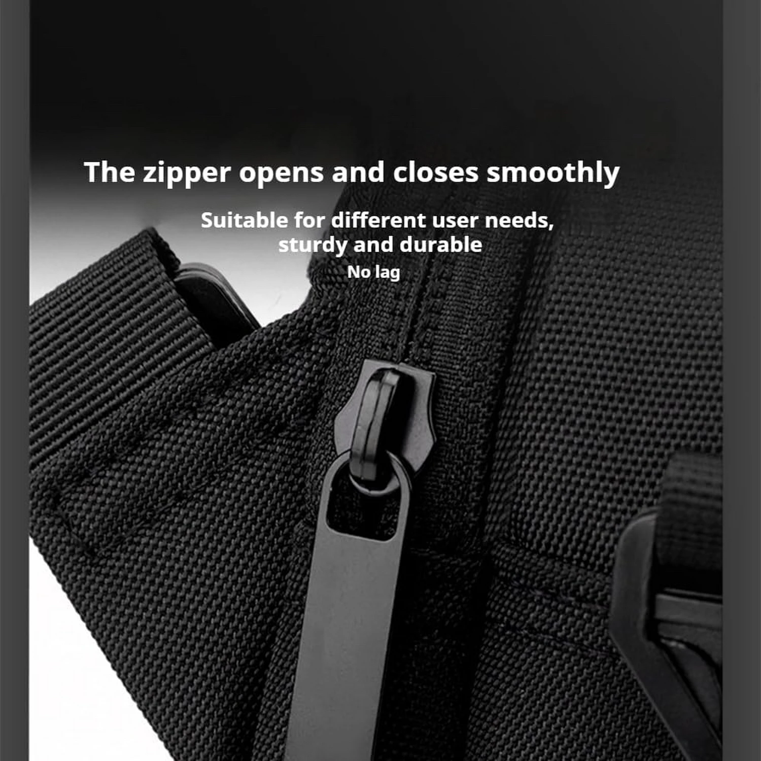Man Casual Chest Bag Crossbody Shoulder Nylon Bag Waterproof Outdoor Sports Purse Travel Hiking Cycling with Handle Works Bag