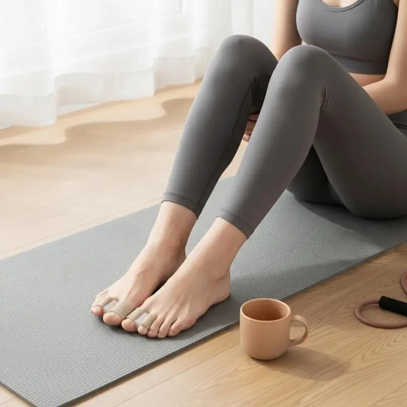 Medizinischer Silikon-Zehentrenner, Flexibler Hallux-Valgus-Korrektor zur Schmerzlinderung, Fußpflege-Tool für Erwachsene – Detail 11