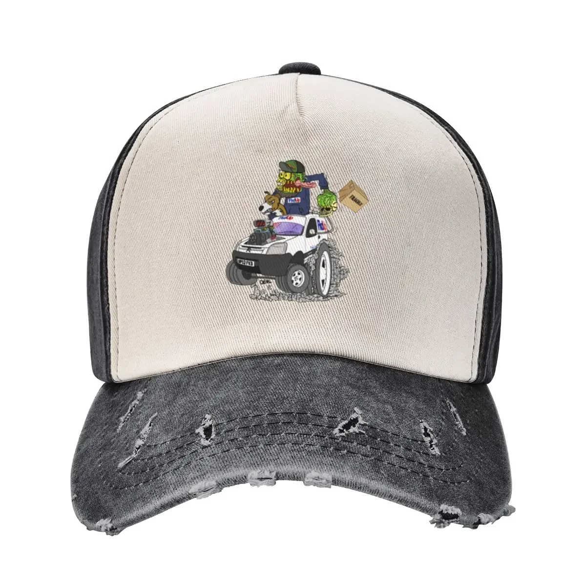 

Copy of FkdUp Van Black Baseball Cap Rave designer cap Sun Cap Hat Man For The Sun Girl Men's