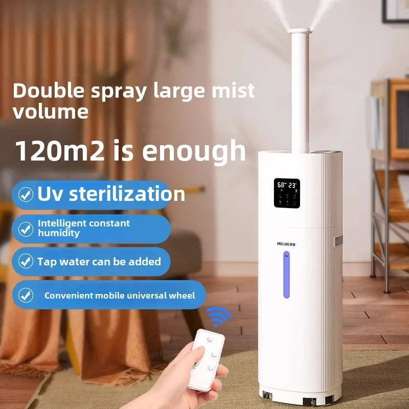 Air Humidifiers for Home Large Room for 2000ft², 18L Large Capacity Humidifier Diffuser ,mist Maker 600ml/h Misting, 60H Runtime