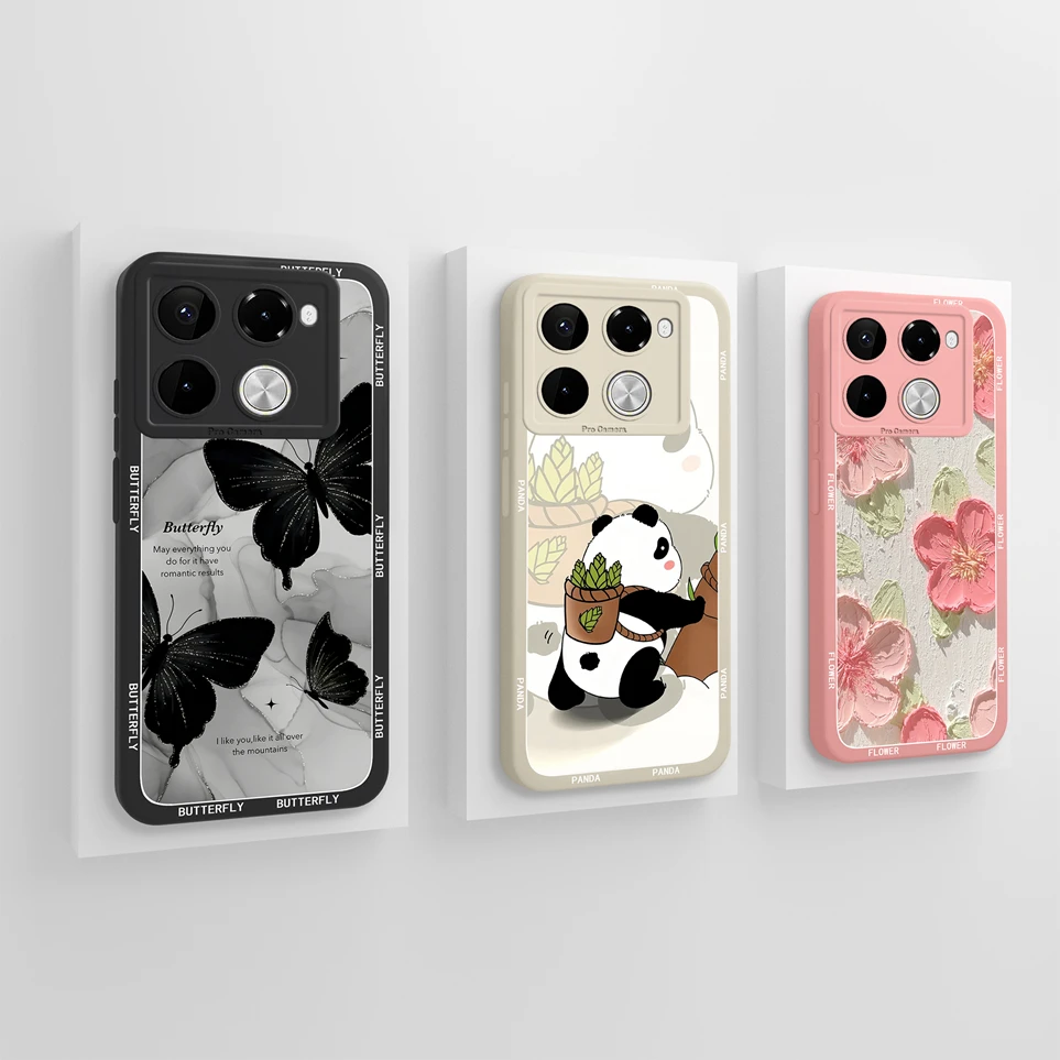 Coque لهاتف انفينيكس نوت 40 40x 40Pro 40Pro + حافظة عصرية لرائد الفضاء غلاف من السيليكون الناعم لهاتف نوت 40 برو Fundas نوت 40x حافظات Carcas