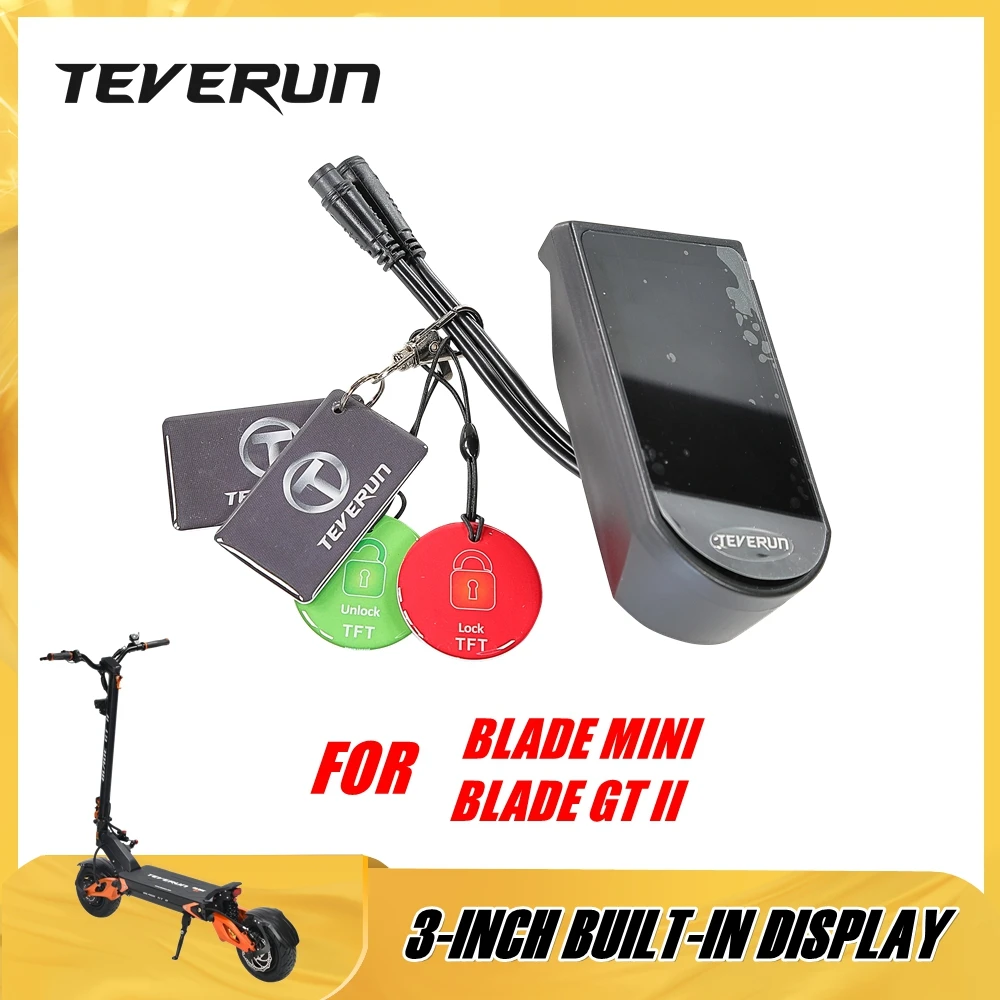 

3-дюймовый встроенный дисплей для электросамокатов TEVERUN BLADE MINI ECO PRO ULTRA BLADE GT II II+ 2 2+ PLUS: LED LCD TFT приборная панель