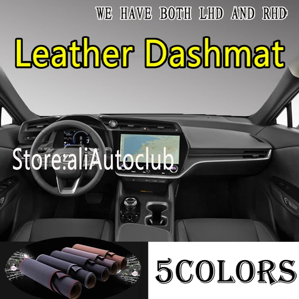 

Коврик на приборную панель из искусственной кожи и замши для Lexus RZ EB10 450e 300E RZ450E RZ300E 2023 2024 2025 2026