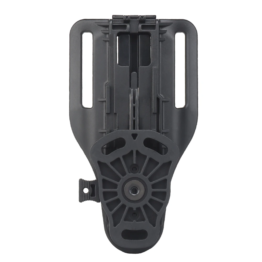 Tactical Adjustable Holster Attachments Belt Loop for Hard Shell Pistols Holsters Low Ride Belt Loop Platform 3-Gear Adjustment