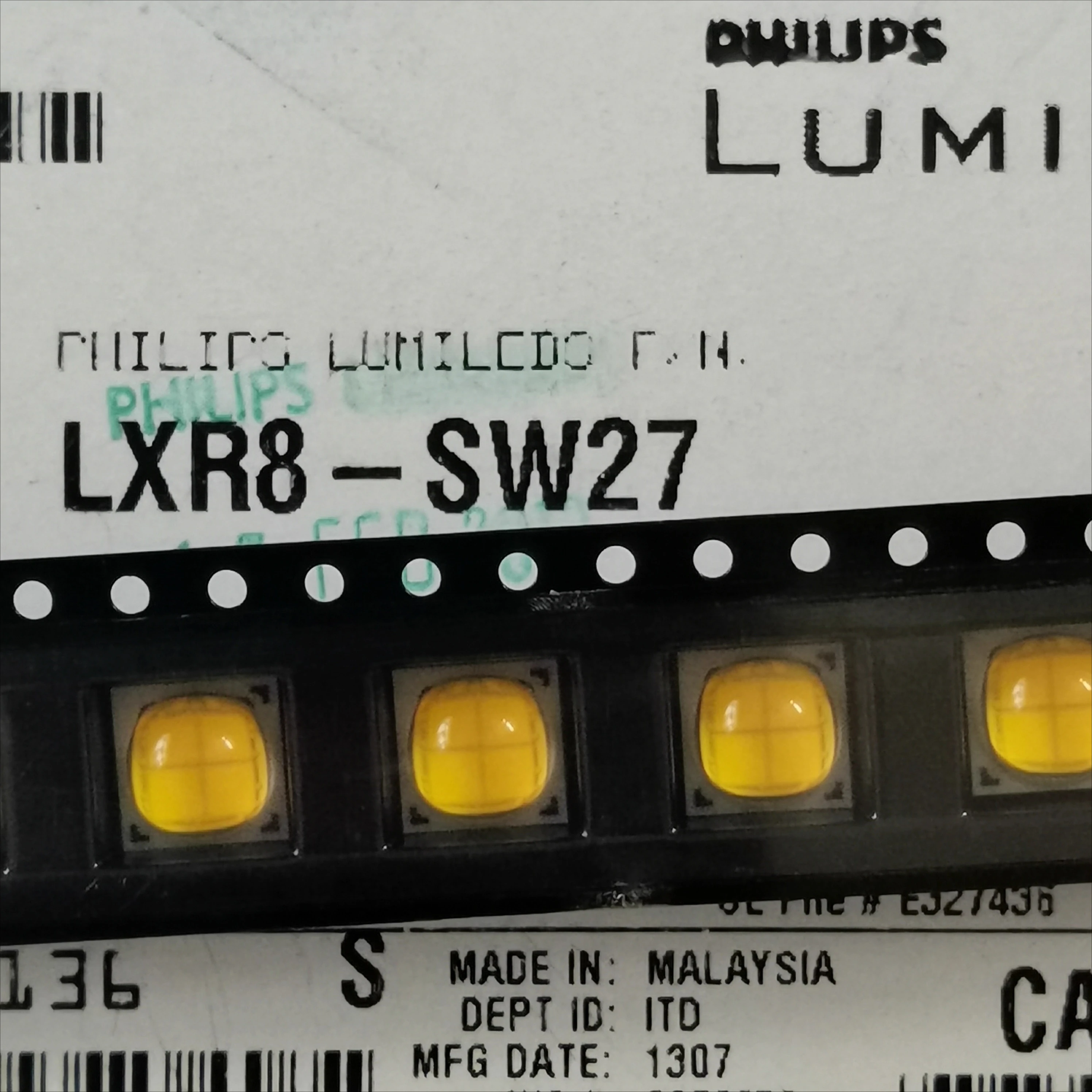 

5Pcs/ LXR8-SW27 12W high power 2700K color temperature, super bright warm white 7070 lamp beads