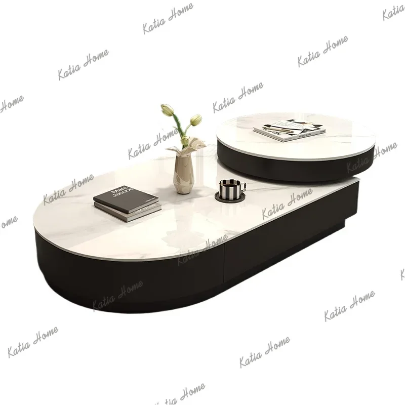 Factory Direct Nordic Style Modern Coffee Tables Beige Classic Narrow Living Room Coffee Tables Luxury Low Mesa De Centro Furnit