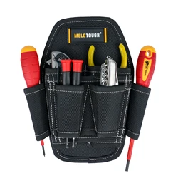 Small Tool Pouch with Belt Clip,Small Tool Holder Pouch, Min Work Organizer Tool Holster and Knife Holder