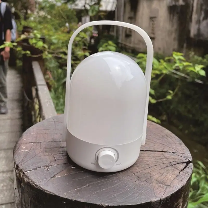 

Portable 2 Color Night Light Rechargeable Tent Light Decoration Waterproof Outdoor Emergencies Lights Easy to Use L43B