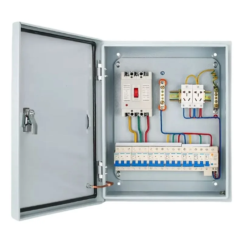 Multipurpose Complete Distribution Box Durable Wiring Cabinet  Household Lighting Socket And Regular Indoor Circuit Layout Needs