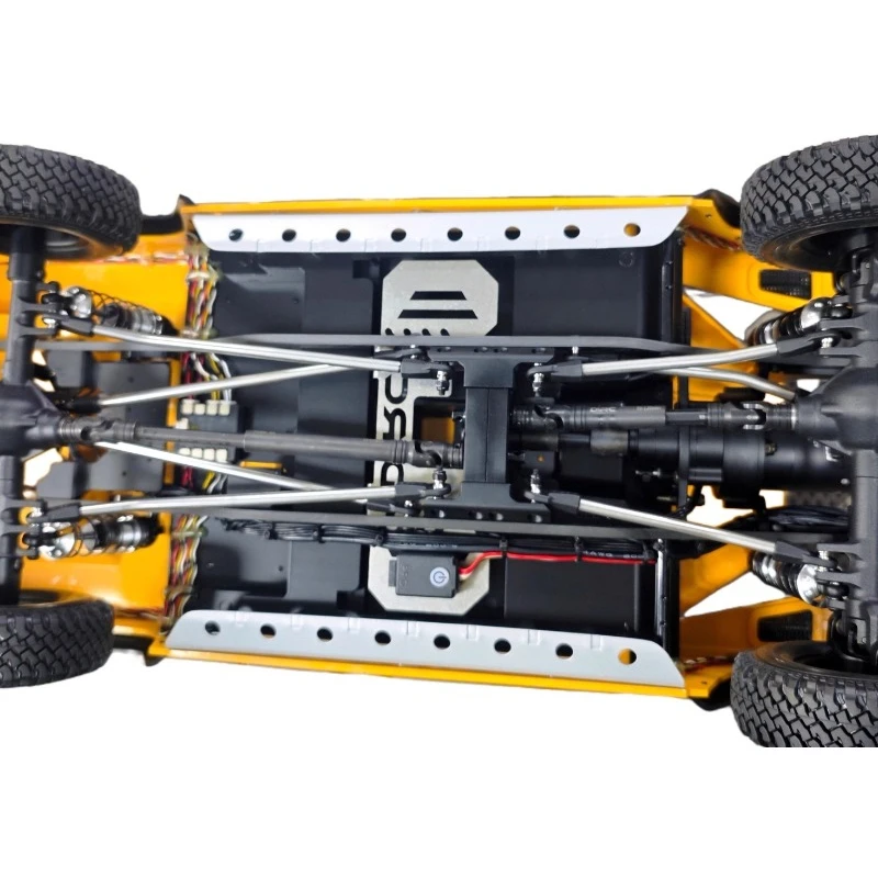 Metalowa listwa progowa, dolna, do modelu D1RC, do samochodów RC typu crawler w skali 1/10, D110, D90, Camel Cup, akcesoria tuningowe.