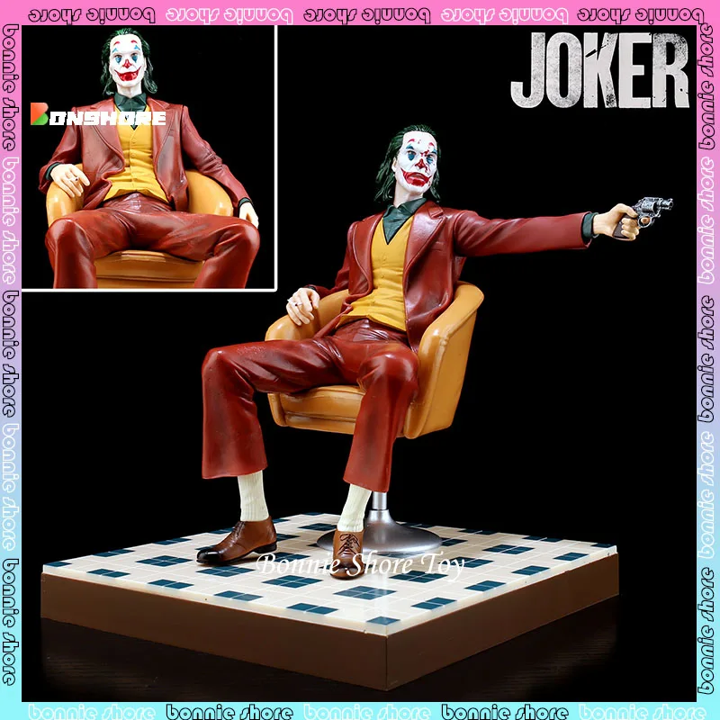 dc the joker anime figure 30cm heath ledger version Joaquin version joker Harley Quinn action figurine room ornament boy gift