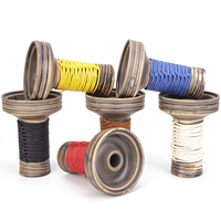 Japona Hookah Mummy Bowl Ceramic One Hole Phunnel Shisha Head Tobacco Bowl Chicha Narguile Accessories