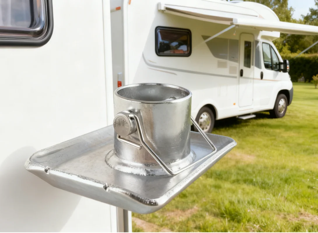 1 قطعة مقطورة النقل دواسة مسند القدمين ل كيرت 2 بوصة قطر الأنابيب عالية تحميل تحمل دائم دواسة القدم ملحقات شاحنة #3