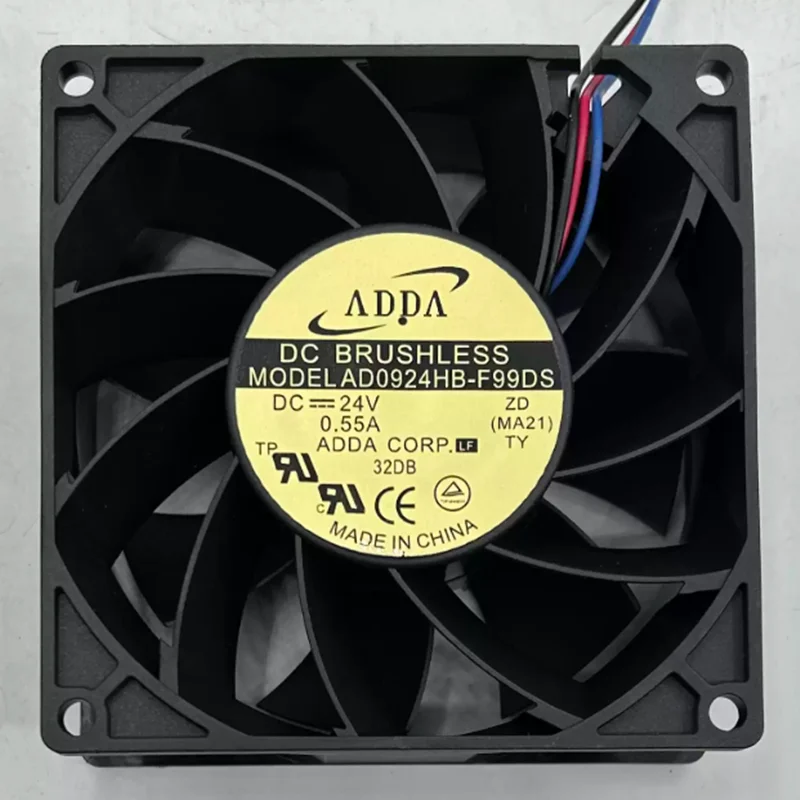 adda-ad0924hb-f99ds-dc24v-055a-9cm-92x92x38mm-9238-ventilador-de-resfriamento-de-3-fios