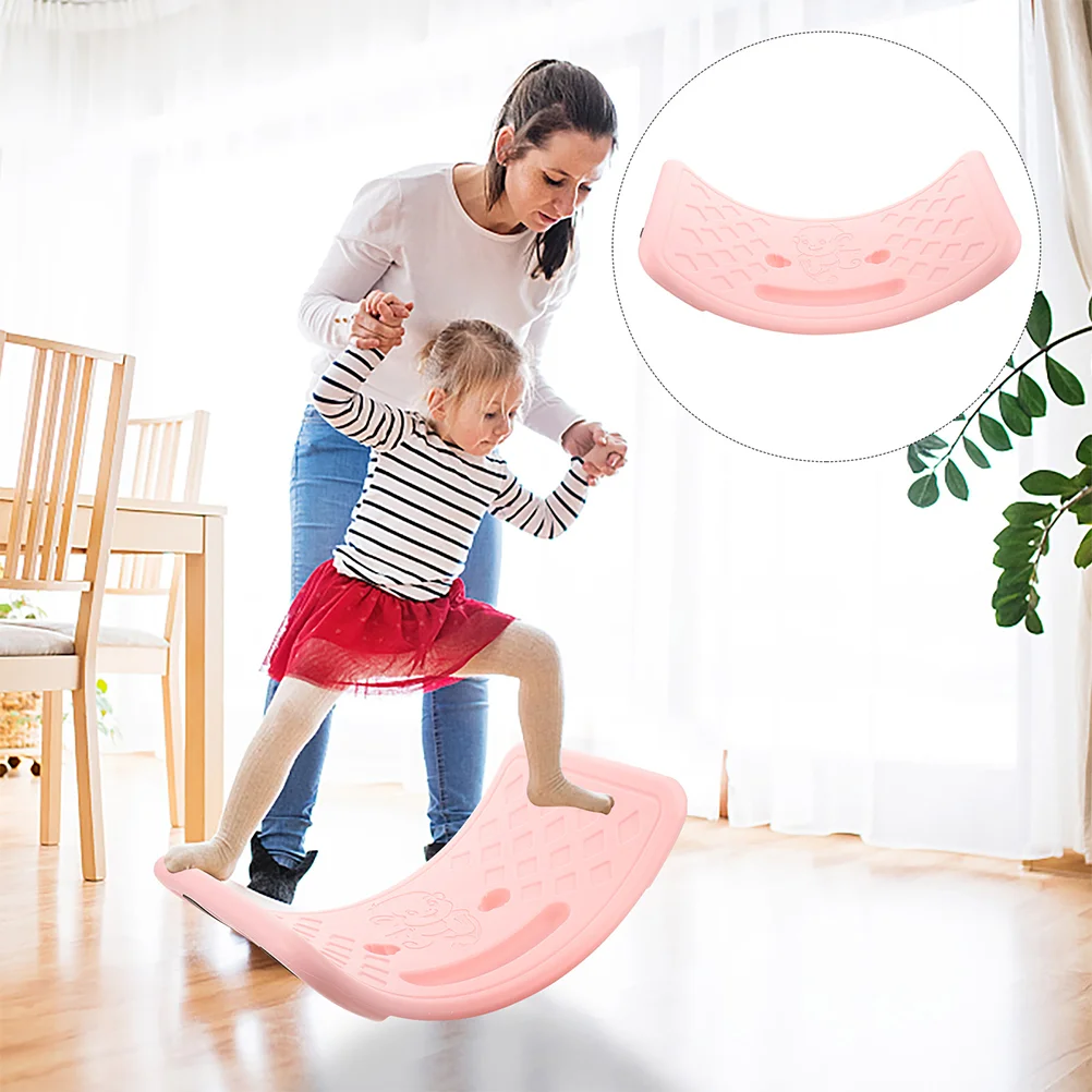 

Stability Wobble Balance Board Kids Toys Toddler Plate Spooner Boards Swing or Flying Disc