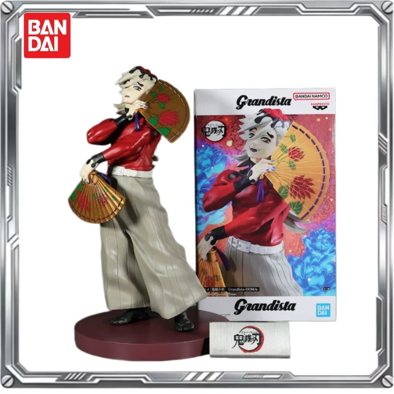 

Складной веер Bandai Banpresto GRANDISTA Demon Slayer Douma, анимированная версия, коллекционная модель ручной работы, игрушка, подарок на день рождения