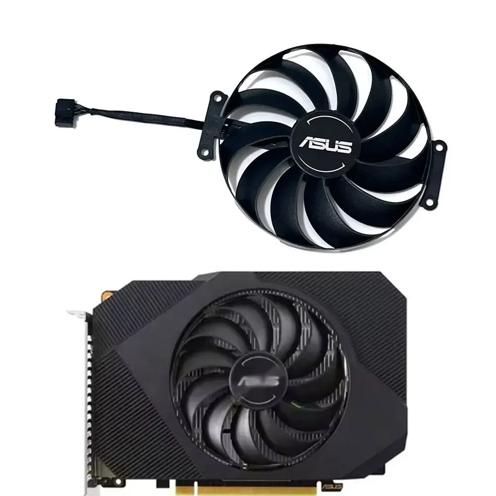 Video Card Brand NEW GTX 1650 GPU Cooling Good Quality Fan Phoenix ASUS GTX 1650 OC Graphics Card T129215SU FDC10U12D9-C Fan