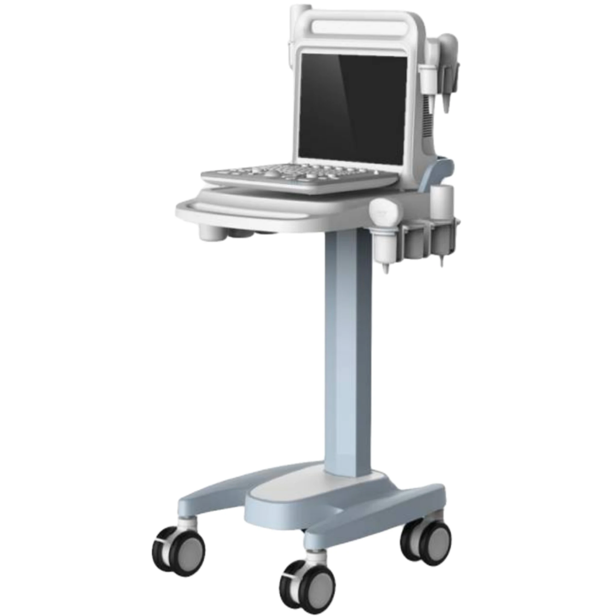 

Hospital Trolley Ultrasound Mobile Trolley Cart for Laptop Ultrasound Machine