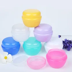 5Pcs/Lot Mini Empty Jar Pots Cosmetic Makeup Inner Lid Face Cream Lip Balm Container My Refillable Bottles Wholesale