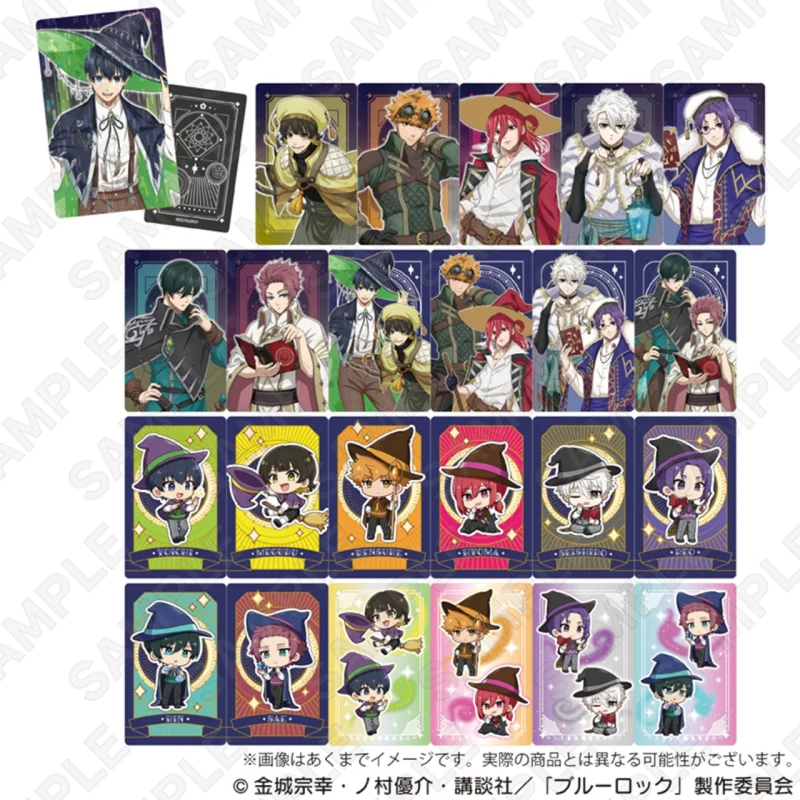 

Japan Yline Goods Blue Lock Magic Make Ver Fine Sparkle Collection Cards Blue Lock