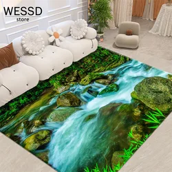 Natural Scenery Room Rug Modern Living Room Decoration Custom Bedroom Carpet Floor Mats For Bathroom Kitchen Rug