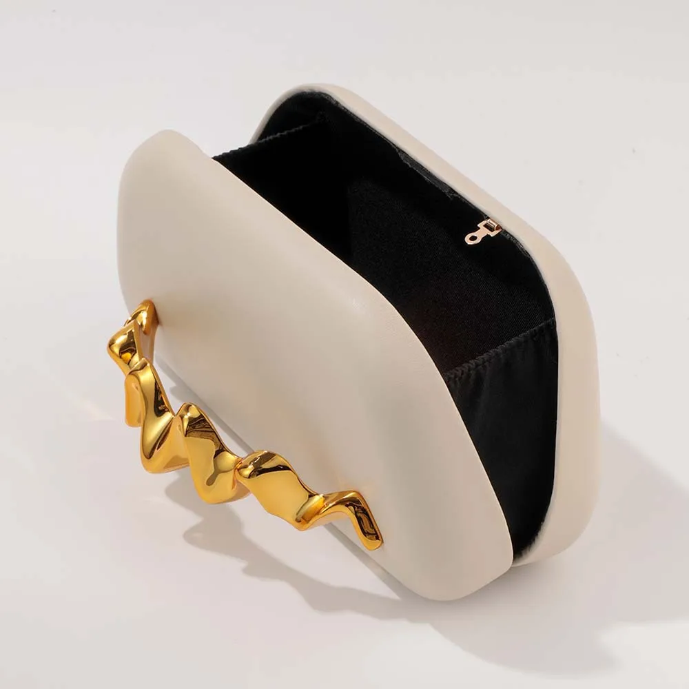 Petits sacs de soirée pour femmes, pochette de mariage, bourses et sacs à main, Mini pochette de luxe pour fête, célébration d'or, 2025