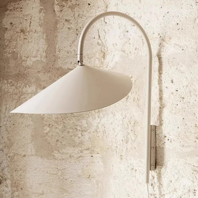 Danish Designer Curved Wall Lamps Modern Bedroom Living Dining Room Corridor Bedside Night Lights Home Decor Creativity Sconces