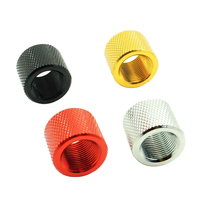 1/2x20 Right Thread Port Protection Nut Extension Device 1-2x20 CW Thread Fastener Aluminum Black Red Gold And Silver