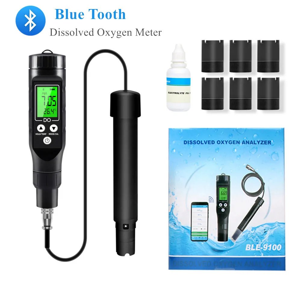 

Blue Tooth Dissolved Oxygen Meter Professional Online Do Meter dissolved Oxygen Concentration Tester for Hydroponics,Aquarium