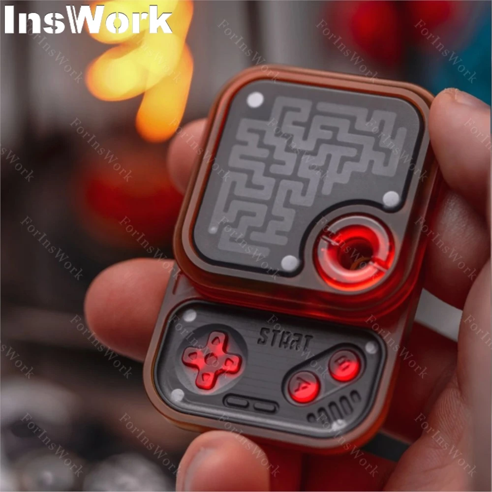 01EDC Game Cubes Slider Fidget Mechanical Stress Relief Toys Fidget Spinner Anxiety Toys Office Desk Toys