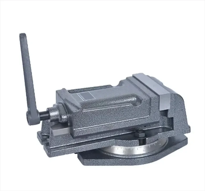 3 Inch QH Heavy-Duty Milling Machine Flat-Nose Vise Drilling Machine Precision Angle-Fixed Bench Vise Factory Direct Sales