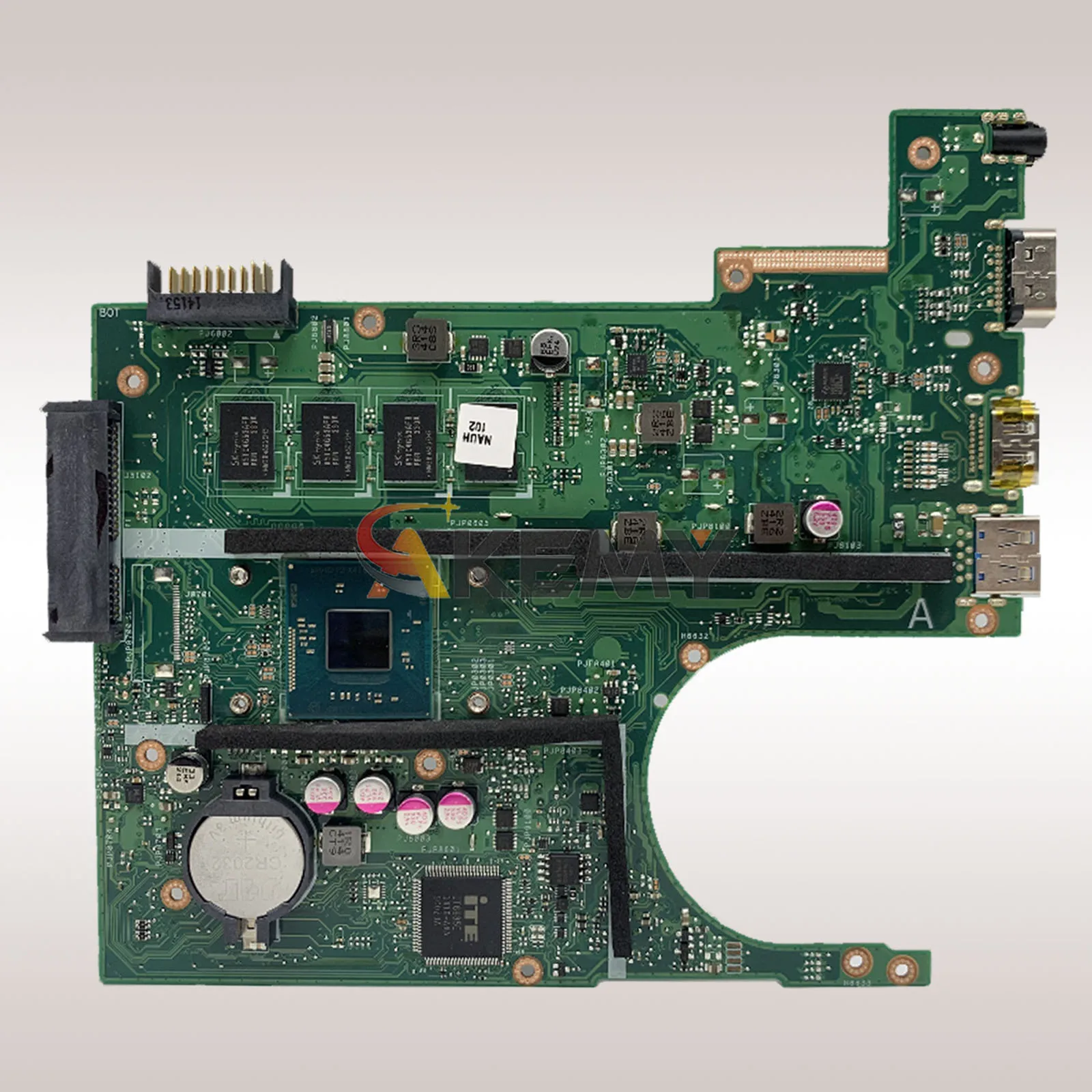 لوحة أم للكمبيوتر المحمول X200MA لـ ASUS VivoBook X200MA X200M D200MA K200MA F200MA اللوحة الرئيسية للكمبيوتر المحمول مع وحدة المعالجة المركزية Celeron 100% اختبارات موافق