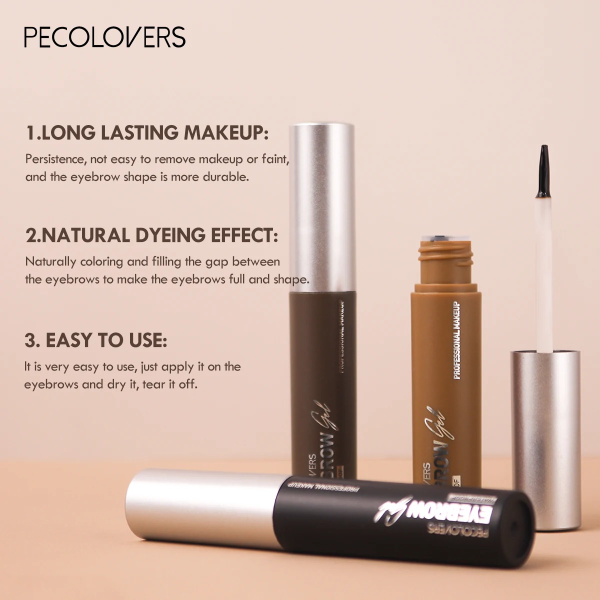 Eyebrow Enhancer Dye Cream Long-lasting Tattoo Henna Tint Pigment Eyes Professional Make Up Brown Eye Brow Gel Makeup