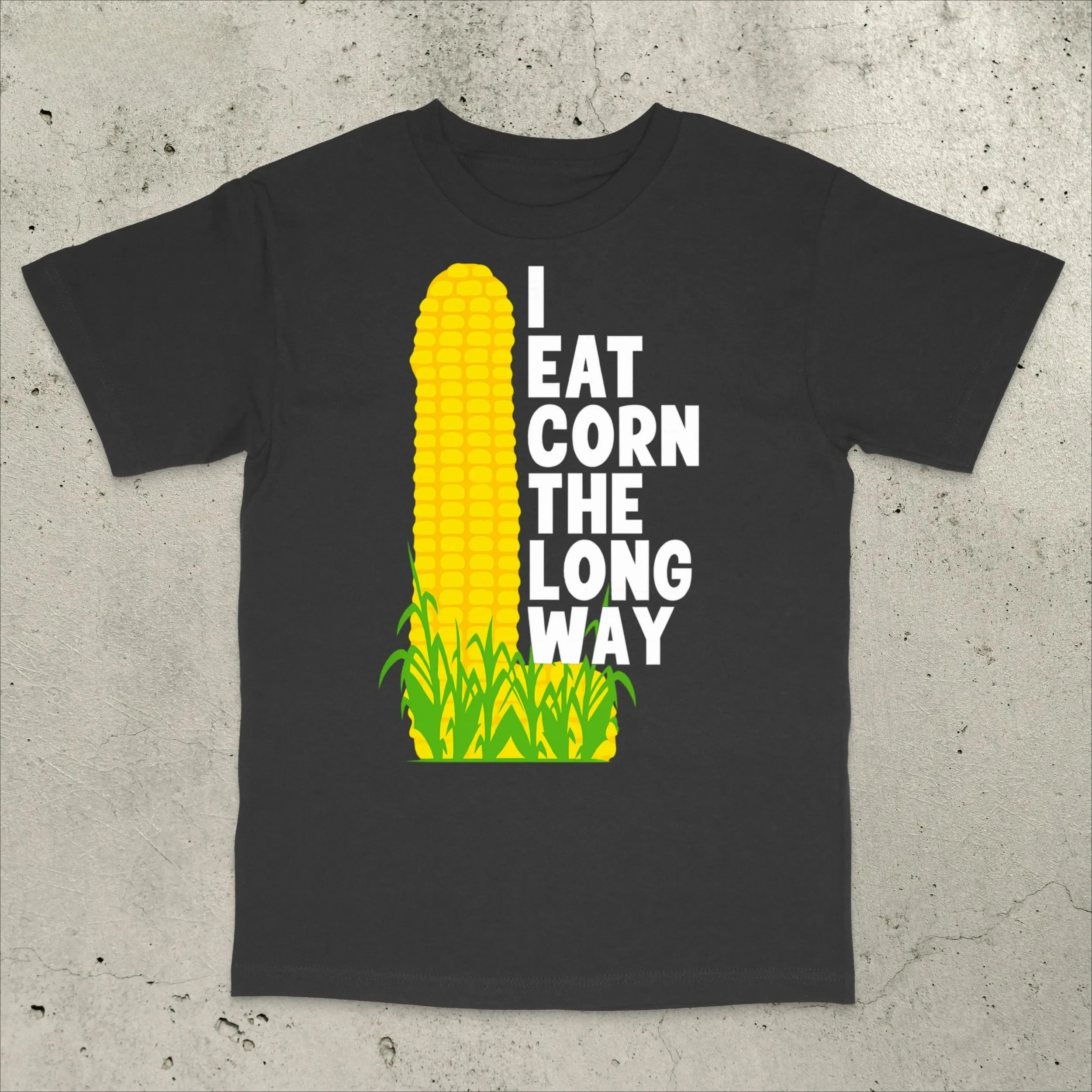 

Футболка I Eat Corn The Long Way Funny Corn Meme, мужская и женская хлопковая футболка с короткими рукавами, летняя рубашка Y2k, топы, мужская одежда