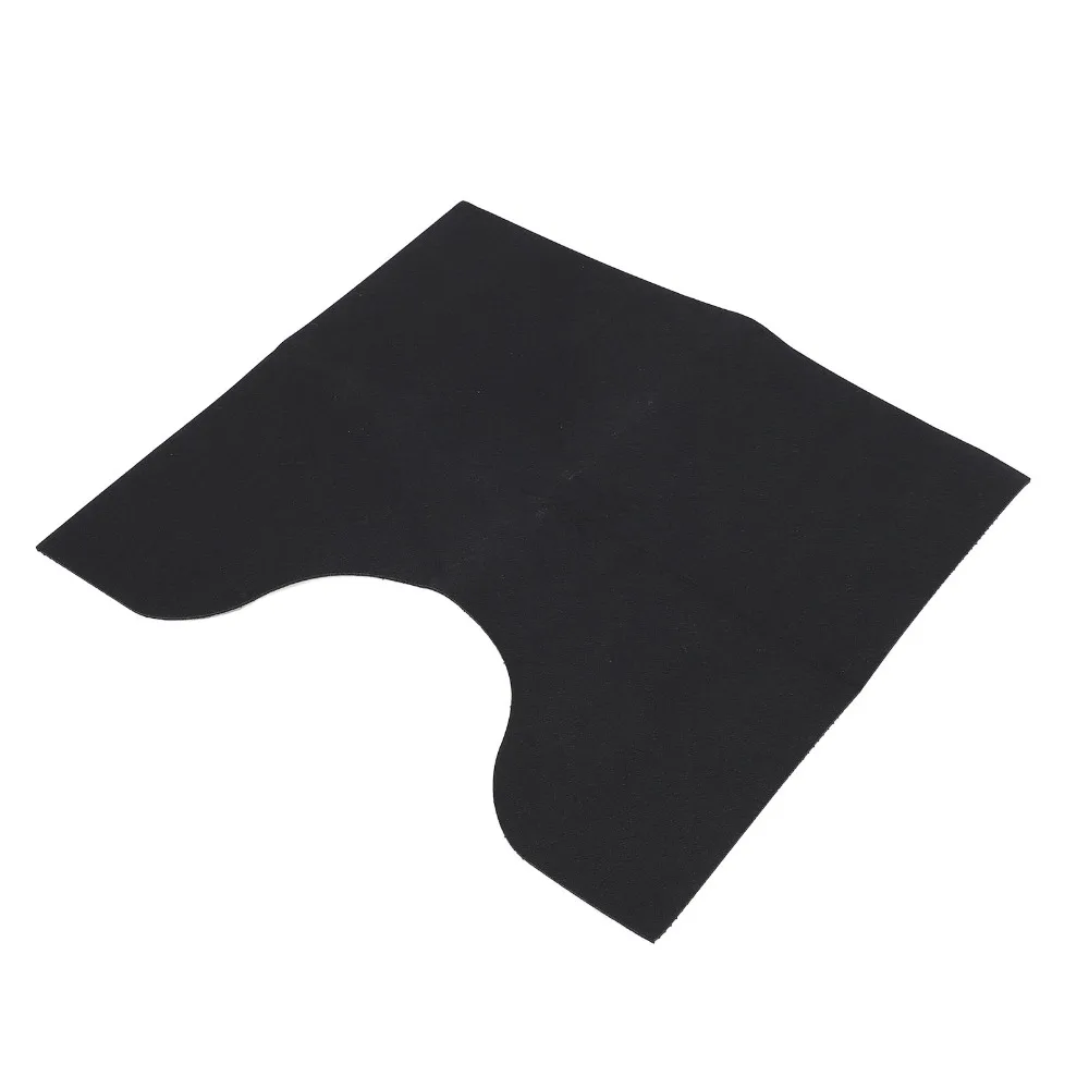 6 Pack Reusable U Shape Toilet Mat Absorbent Non Slip Toilet Rug Washable Dark Grey Toilet Floor Mat Home