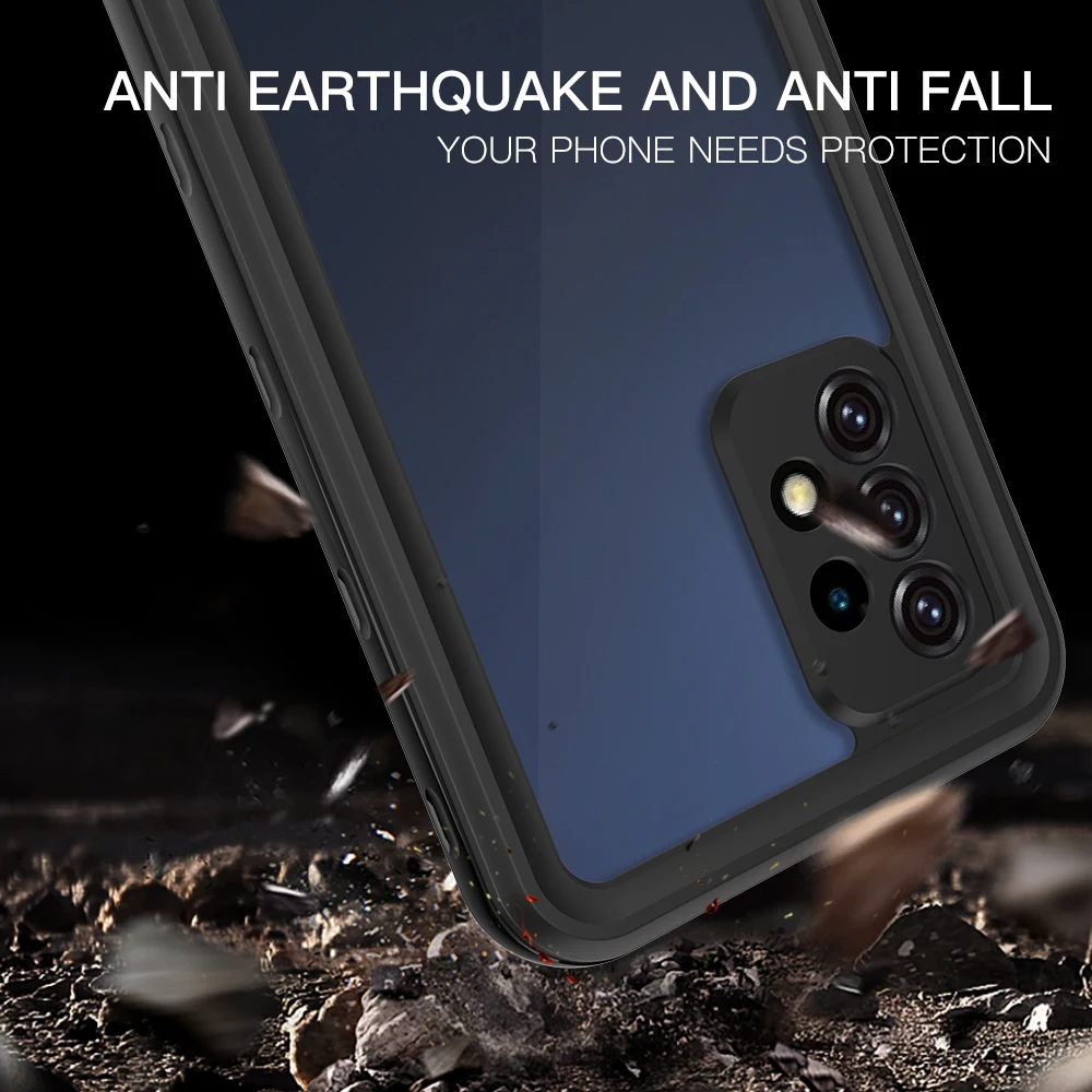 IP68 Waterproof Case For Samsung Galaxy A56 A55 A54 A53 A36 A35 A16 A15 A14 A26 A25 Diving Swim Outdoor Sports Anti-fall Cover