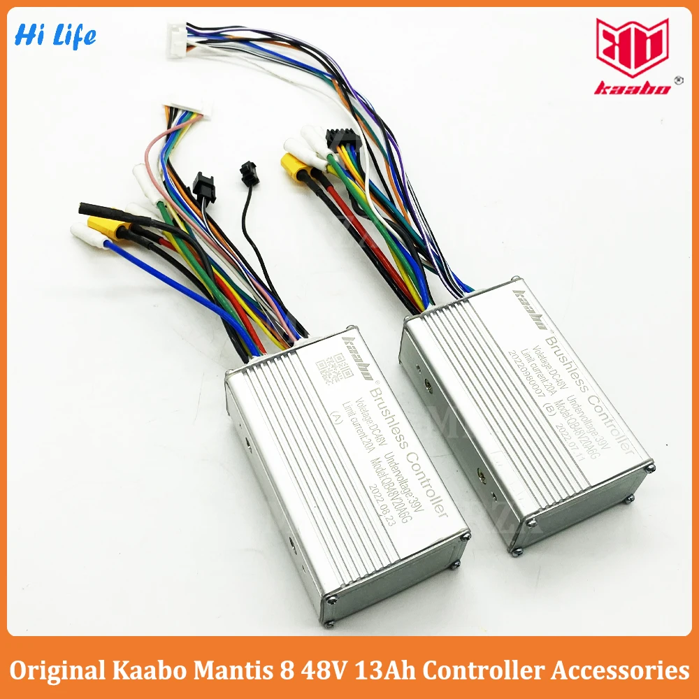 Original Kaabo Mantis 8 48V 13Ah 500W Dual Motor Sine Wave Brushless Controller 48V 20A  for Kaabo Mantis 8 Scooter