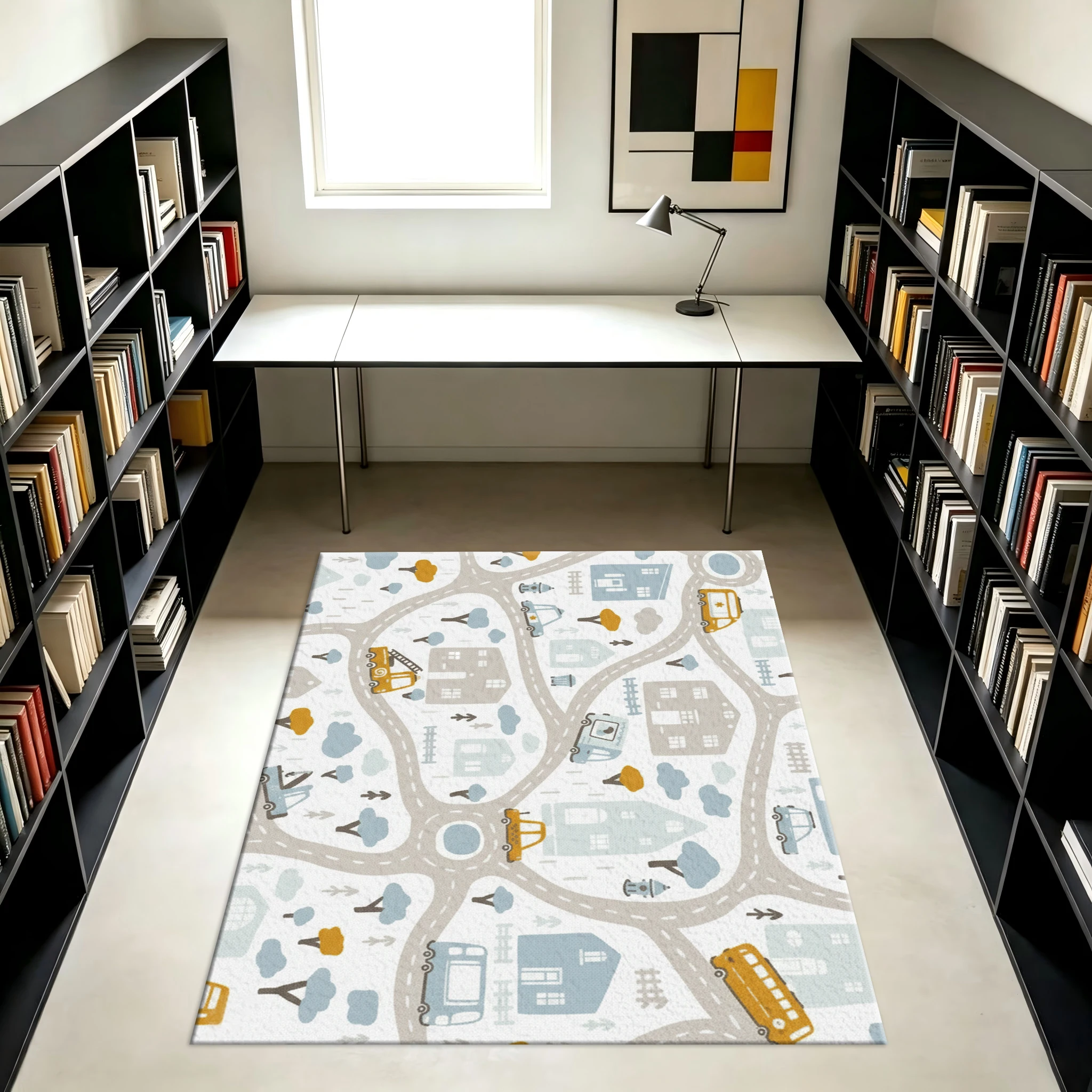 City Traffic Map Car House Kid - đánh giá và giá Kids Education Room